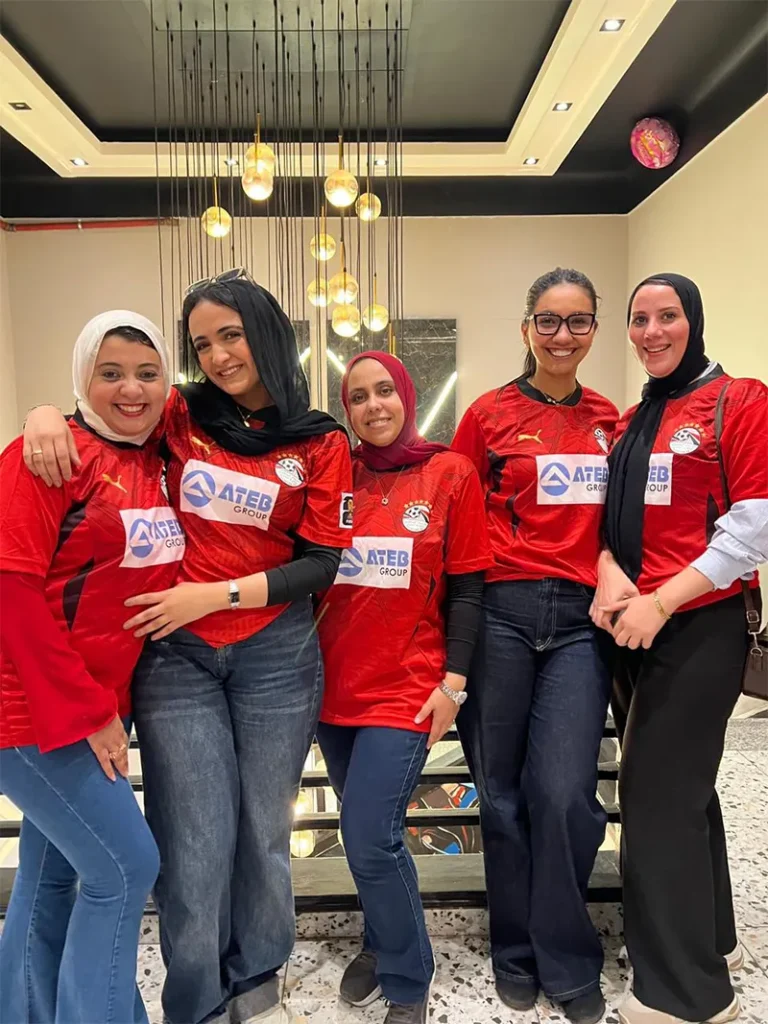National Egyptian Team Support Day 1