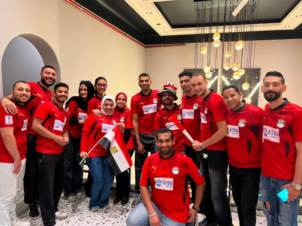 National Egyptian Team Support Day 6